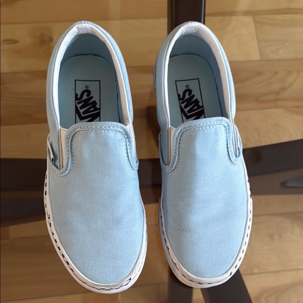 Vans Sky Blue Casual Slip-Ons